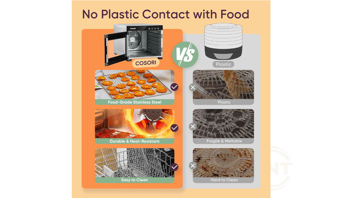 Stainless Steel Food Dehydrator